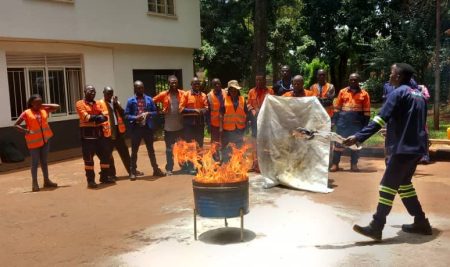 First Aid International Conducts Successful Fire Marshal Training at Rwenzori Rare Metals Ltd