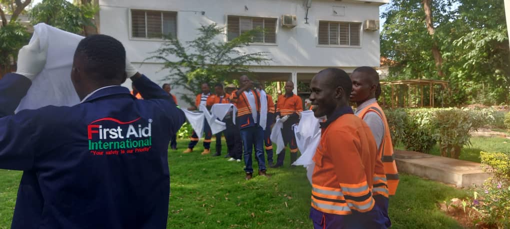 First Aid International Conducts Basic First Aid Training at Rwenzori Rare Metals Ltd, Jinja-Office